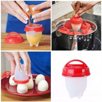 Силиконовая яйцеварка Silicone egg boil оптом
